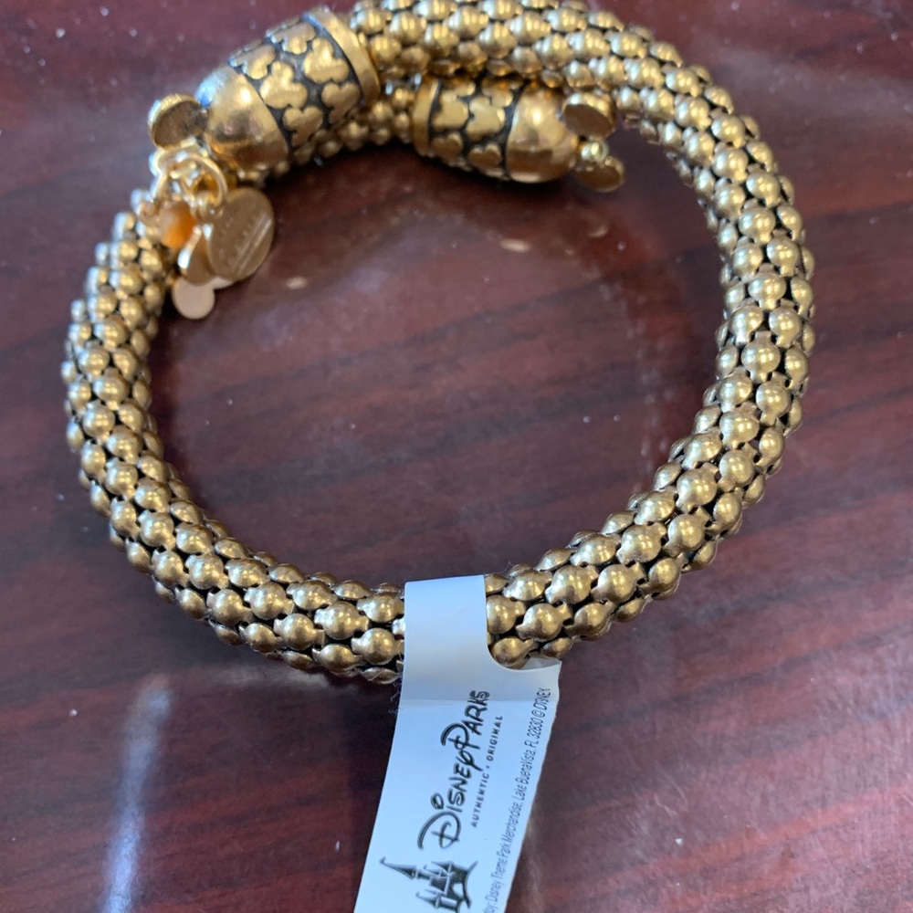 Alex & Ani wrap bracelet with Mickey ears